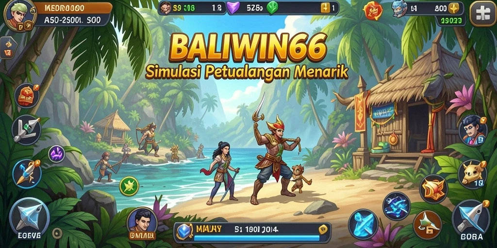 Tampilan gameplay menarik dari BALIWIN66 yang seru dan menantang.