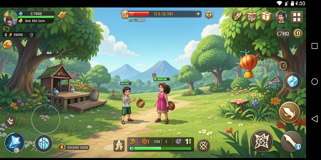 Tangkapan layar dari gameplay seru C7890 yang menarik.