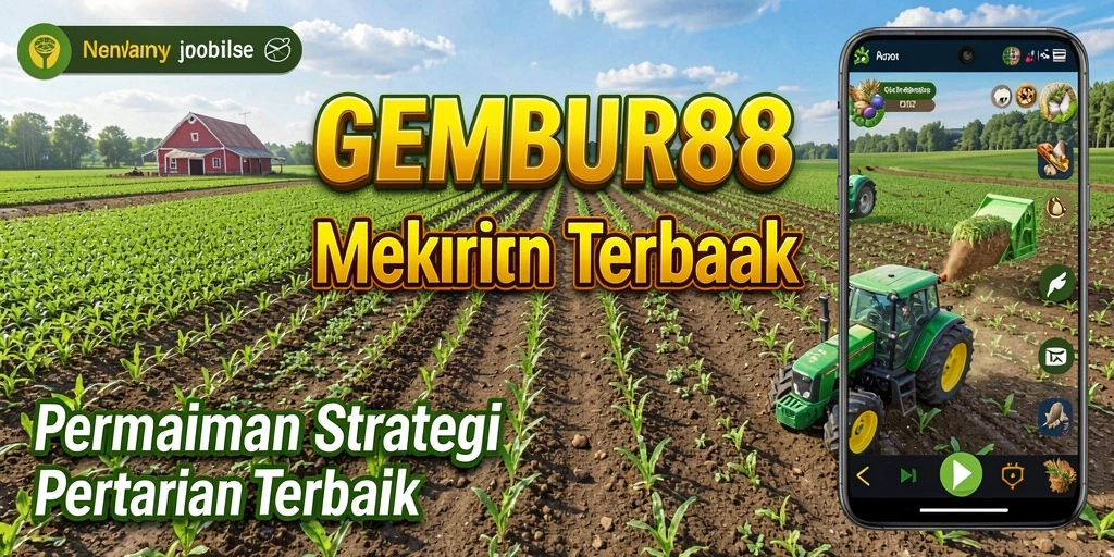 Screenshot gameplay menampilkan kebun yang indah dan aktivitas bertani seru.