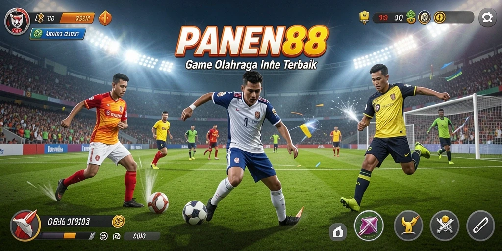 Screenshot gameplay PANEN88 yang menampilkan aksi olahraga yang seru.