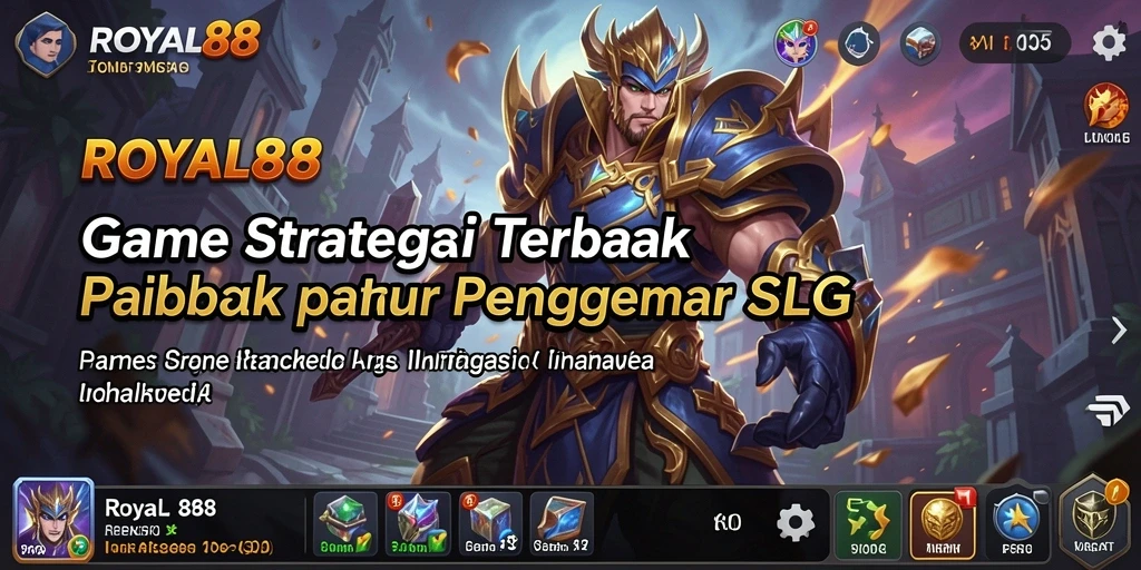 Gameplay seru dan strategi mendalam dalam ROYAL88