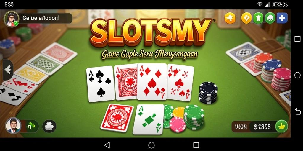 Tampilan gameplay SLOTSMY yang menarik dan seru.
