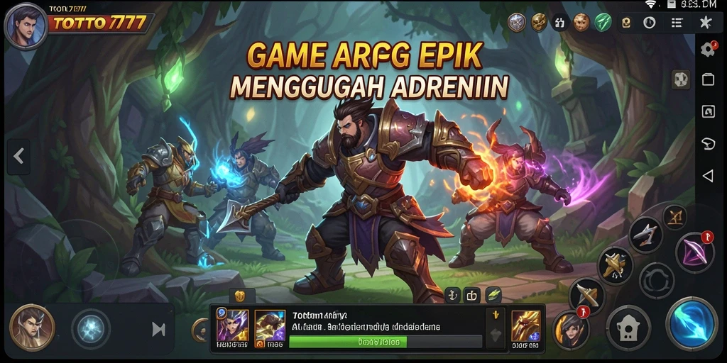 Tampak aksi seru dalam permainan TOTO777 yang mengasah keterampilan petualangan.